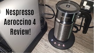 Nespresso Aeroccino 4 Milk Frother Review  Worth upgrading from the Aeroccino 3 [upl. by Berman218]