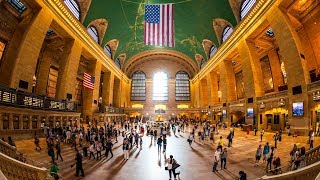 Walking Tour of Grand Central Terminal — New York City 【4K】🇺🇸 [upl. by Akitahs27]