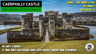 Caerphilly Castle  The Largest in Wales 2nd in Britain [upl. by Eedak]