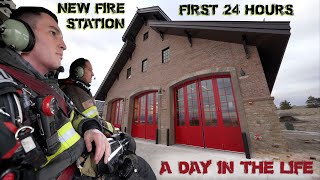 First 24 Hours in a New Fire Station  A Day in the Life [upl. by Ymij]