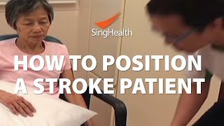 How To Position A Stroke Patient [upl. by Hembree]