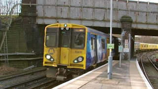 Half an Hour at 216  Birkenhead North Station 1022017  Class 507 508 terminus [upl. by Merrile]