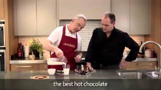 How to make a hot chocolate using an aerolatte milk frother [upl. by Garmaise670]