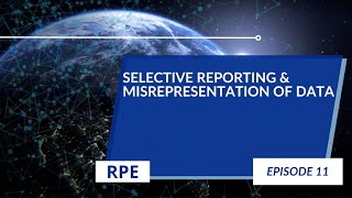 Selective Reporting amp Misrepresentation of Data  Episode 11  Research Ethics [upl. by Tace]