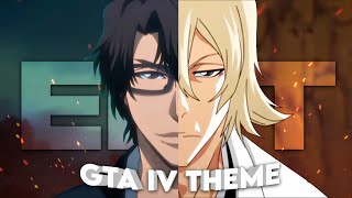 Aizen x Urahara  GTA IV Theme Edit [upl. by Airrotal]